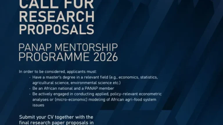 Call for Research Proposals: PANAP Mentorship Programme 2025–2026